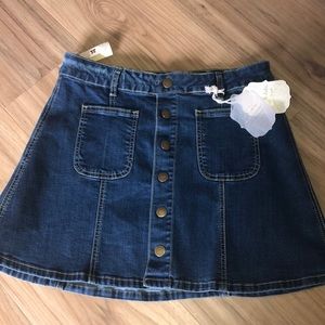 Denim skirt